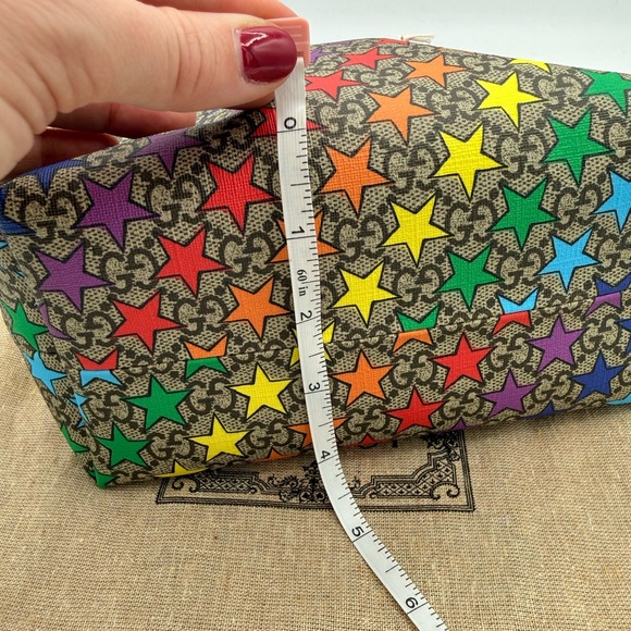 Gucci Rainbow Star GG Supreme Bag - Picture 11 of 12